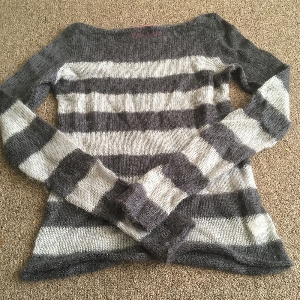OG Juicy Couture Striped angora sweater Punk JCrew